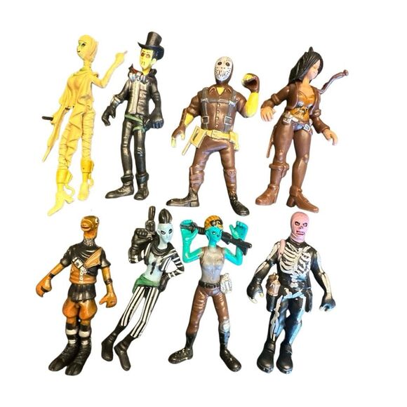 Fortnite Battle Royale 8 Action Figures Gift Set | Boys Kids Toy Collection - Picture 1 of 5